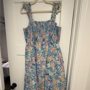 J. Crew Multicolor Maxi Dress